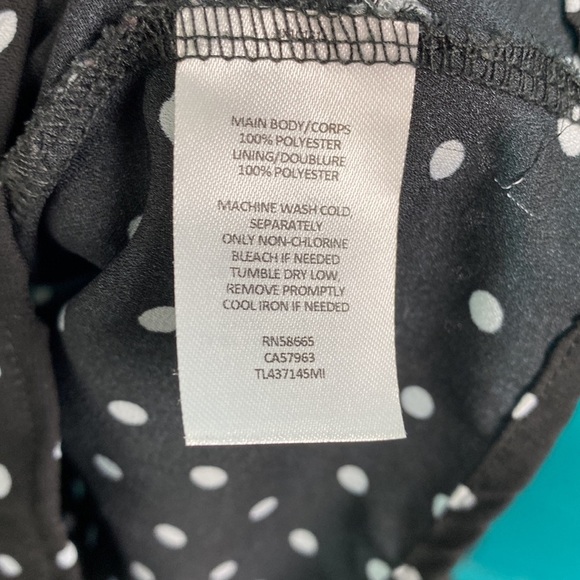 Leith Long Sleeve Polka Dot Top NWOT - Picture 8 of 8